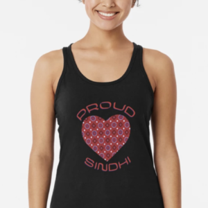 Proud Sindhi Racerback Tank Top